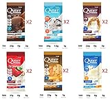 Quest Nutrition Protein Powder, Soy Free, 12 Pack of 0.99 oz Packets (2 of Each Flavor inside the box)