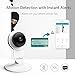 Home Camera, Vodool 1080p HD Smart Wireless WIFI IP Security Camera Surveillance System with Night Vision for Baby Monitor Compatible with IOS, Android App