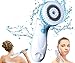 6 in 1 Waterproof Electric Facial & Body Cleansing Brush with 2 Speeds Setting for Skin Care, Include Detachable Handle & 5 Brush Head and Cute Cosmetic Bag (blue)