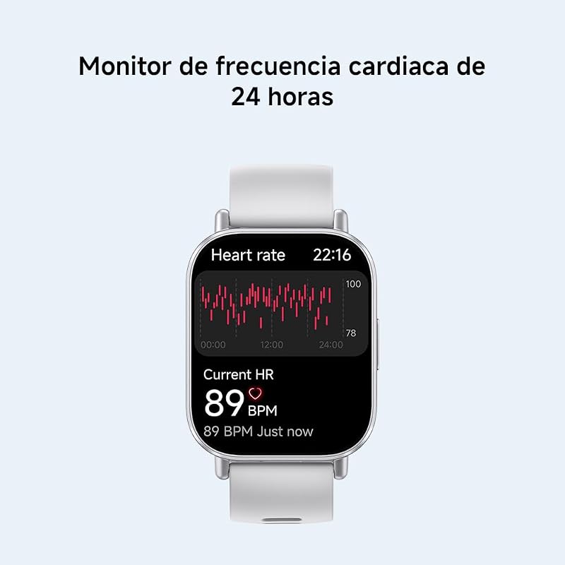 Redmi Watch 5 Active, Llamadas Bluetooth, Pantalla LCD de 2 Pulgadas, Monitor de frecuencia cardíaca, 140 Modos Deportivos, hasta 18 días de autonomía, Negro