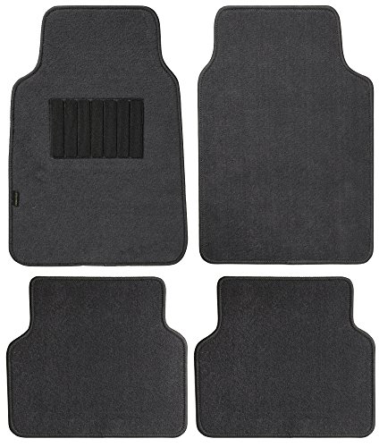 Highland 4560500 Pacific Coast Highway Luxury Carpet Floor Mat, Gray - 4 Piece - Thumbnail 2