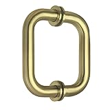 One Pair of Stainless Steel 304 Grade Tubular Back