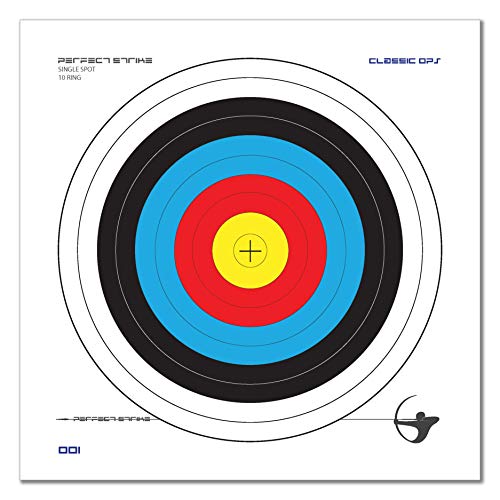 Perfect Strike Archery Targets. Classic OPS No. 001 Heavy Paper Targets. Great for Practice Outdoors or at The Range. (12" x 12") 12 Targets.