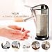 Secura 17oz Automatic Liquid Soap Dispenser, Touchless Battery Operated Hand Soap Dispenser with Adjustable Soap Dispensing Volume Control Dial, Personal Care Dispenser (Antique Copper)
