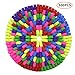 Habbi 300pcs Pencil Top Erasers, Cap Erasers, Assorted Colors Pencil Eraser Toppers, Pencil Erasers for Kids, School Supplies for Classroom and Teachers