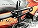 Can Am Spyder Passenger Grab Rail Cup Holder - Satin Black Model - NOT for Handlebar Mount - Bear Claw #6214CAA