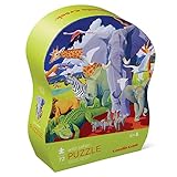 Crocodile Creek - Wild Safari - 72Piece Jigsaw Puzzle for Kids Ages 6 & Up