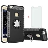 Phone Case for Huawei P10 Lite with Tempered Glass