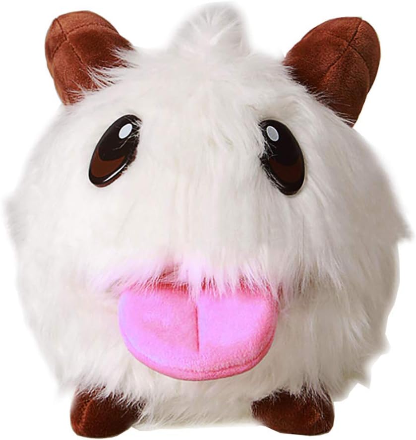 Mesky Plush Poro League of Legend Accessory Toy for Children Cosplay Christmas Ornament PU