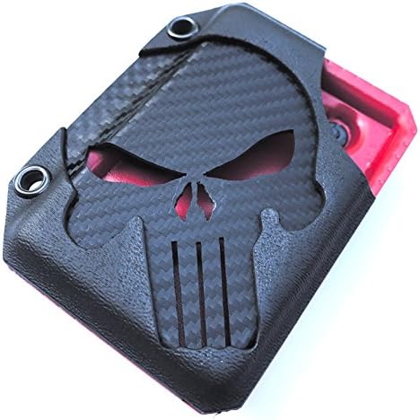 HicksHolsters Kydex Crimson DARK Punisher Edition Wallet
