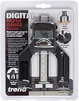 Trend Digital Depth Gauge 60mm Jaw Rebate Groove Setting GAUGE/D60 Black view 11