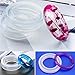 WeiMeet 6 Pieces Larger Resin Casting Molds Bracelet Casting Molds Bangle Mold C Font Bracelet Mold Open Cuff Casting Molds for Jewelry Making
