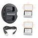 NP-FW50 Newmowa Replacement Battery (2 Pack) and Dual USB Charger for Sony NP-FW50 and Sony a6000,a6100,a6300,Alpha a3000,Alpha a5000,Cyber-Shot DSC-RX10,Cyber-Shot RX10 IV primary