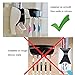 Wekity 015 Squeezer Kit Wall Mounted 5 Toothbrush Holder with Automatic Toothpaste Dispenser (Black)