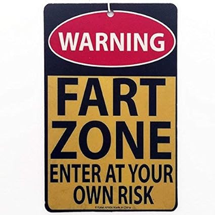 Buy Kalan Warning Fart Zone Hanging Air 