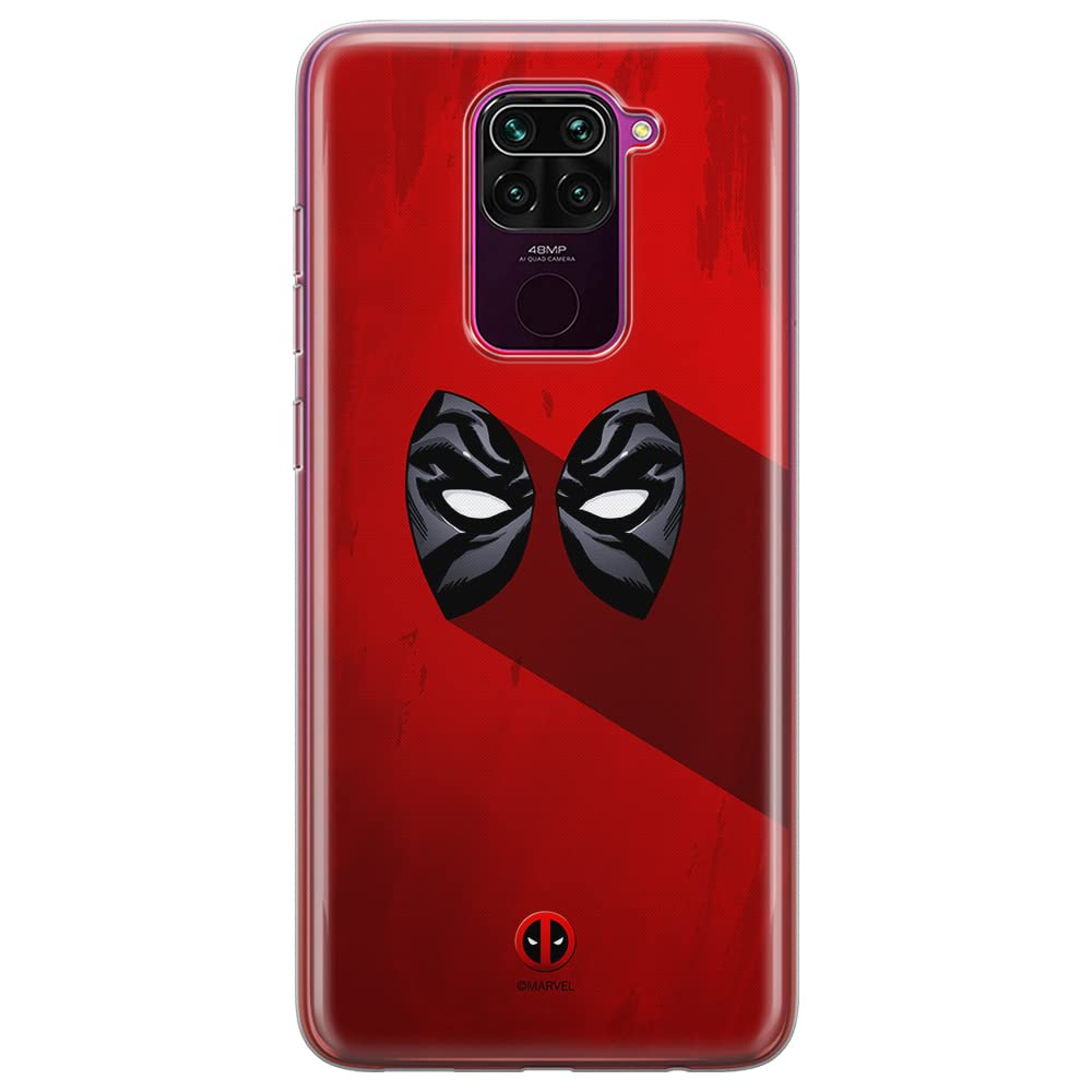 ERT GROUP mobile phone case for Xiaomi REDMI NOTE 9 original and officially Licensed Marvel pattern Deadpool 007 optimally adapted to the shape of the mobile phone, case made of TPU