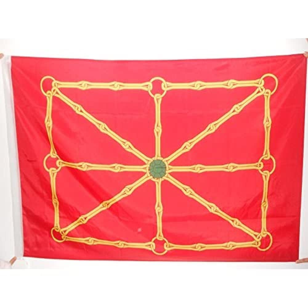 AZ FLAG - Navarre Independentist Flag - 2x3 Ft - Navarra nationalist Banner with Sleeve - 100% Polyester - Fade Resistant - Vivid Colors - 2' x 3' Feet - 90x60 Cm