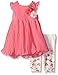 Nannette Baby Girls' Chiffon Dot Tunic and Printed Legging Set
