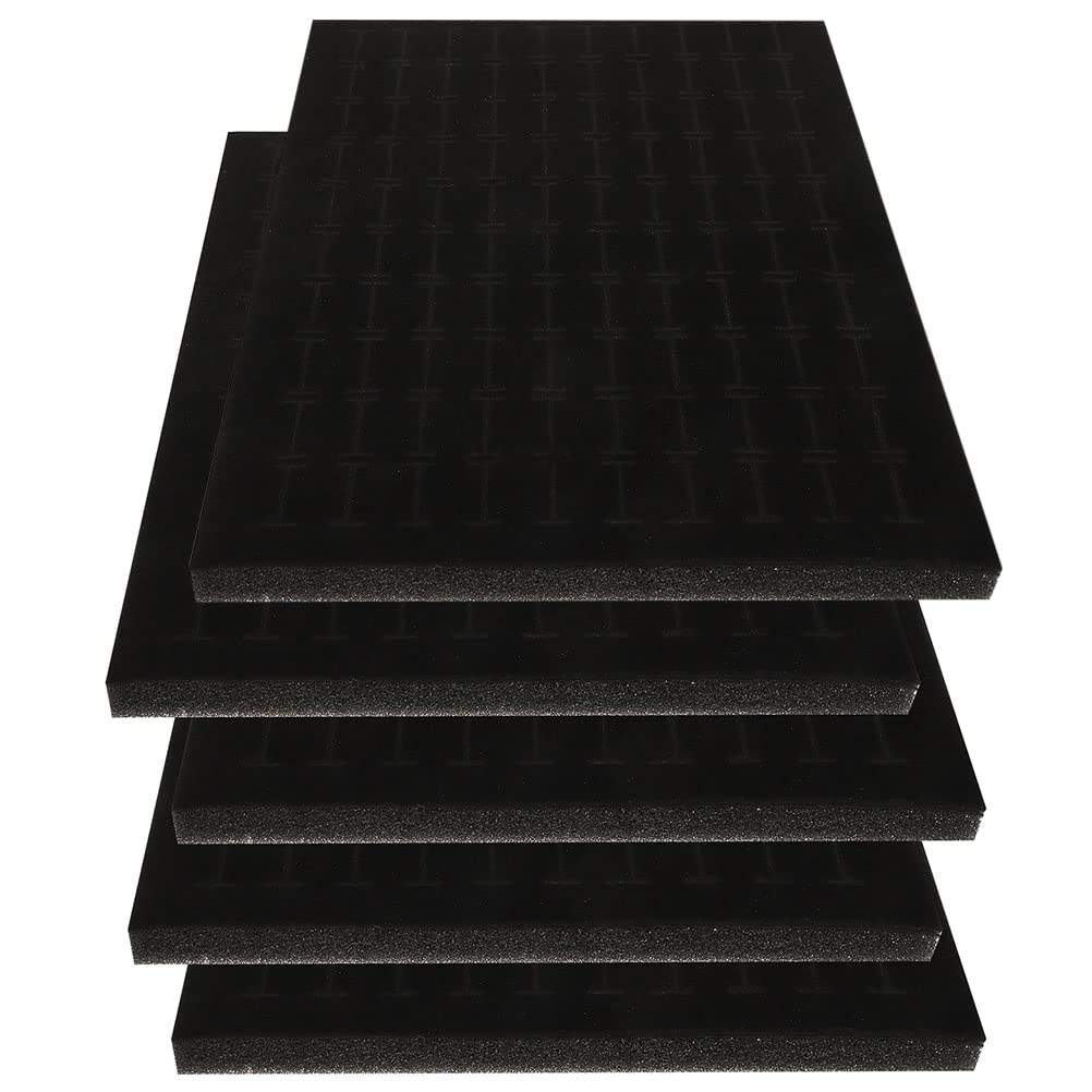 Alipis Jewelry Display Pads 5pcs Sponge Jewelry Display Trays Insert Foam Ring Holders Earring Display Pad Showcase Displays For Retail Showcase Countertop
