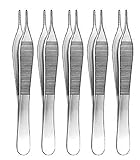 Adson Dressing Surgical Forceps 4 3/4 inch Serrated