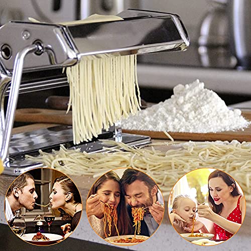 Todeco Pasta Maker Machine with 9 Adjustable Thickness Settings