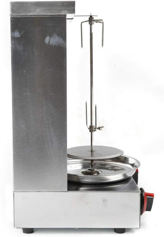 review 110V 3000W CG-25 Commercial Gas Donner Kebab Machine Vertical Gas Doner Machine Outdoor Party Grills BBQ Cooking Tool USA Stock