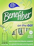 Benefiber Taste-Free, Sugar-Free Fiber Supplement Stick Packs for Digestive Health / 28 Count
