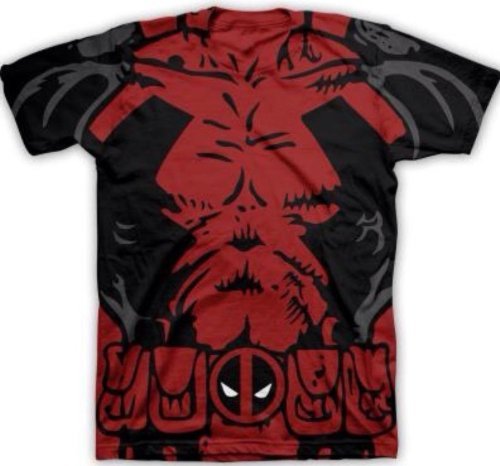 Deadpool - Costume Tee T-Shirt Size XL