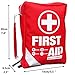 General Medi First Aid Kit - Small Compact First Aid Kit Bag(175 Piece) - Reflective Bag Design- Includes Instant Cold Pack, Emergency Blanket for Travel, Home, Office, Vehicle,Camping
