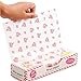 Wax Paper,Wax Paper Sheets,Greaseproof Paper,50 Sheets Waterproof Food Paper Liners/Wrapping Tissue For Plasic Food Basket By Cydnlive (Flower)