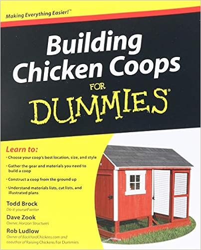 Amazoncom Building Chicken Coops For Dummies 9780470598962 Todd
