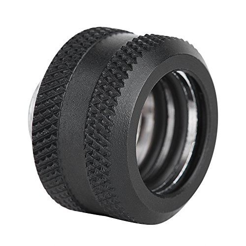 Zopsc Water Cooling Compression Fitting, PC Water Cooling Brass Tube Fitting Suitable for 16mm