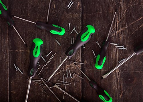 TOOLZILLA 10-teiliges Magnetisches Schraubendreher Set für alle Anwendungen - 3 verschiedene Modelle für Heimwerker, mit… – Bild 5