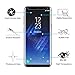 [2Pack]XKAUDIE Galaxy S8 Privacy Screen Protector 3D Curved Full Coverage Case Friendly Premium Tempered Glass Screen Protector For Samsung Galaxy S8(Transparent) Anti-Scratch 9H Bubble Free