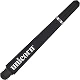 Unicorn Dart Shafts Gripper 4 Value Pack Polycarbonate 15 Stems Black Short 35mm view 2