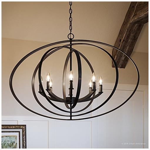 large modern farmhouse chandelier