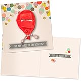 Hallmark Birthday Card: Balloon and Twine