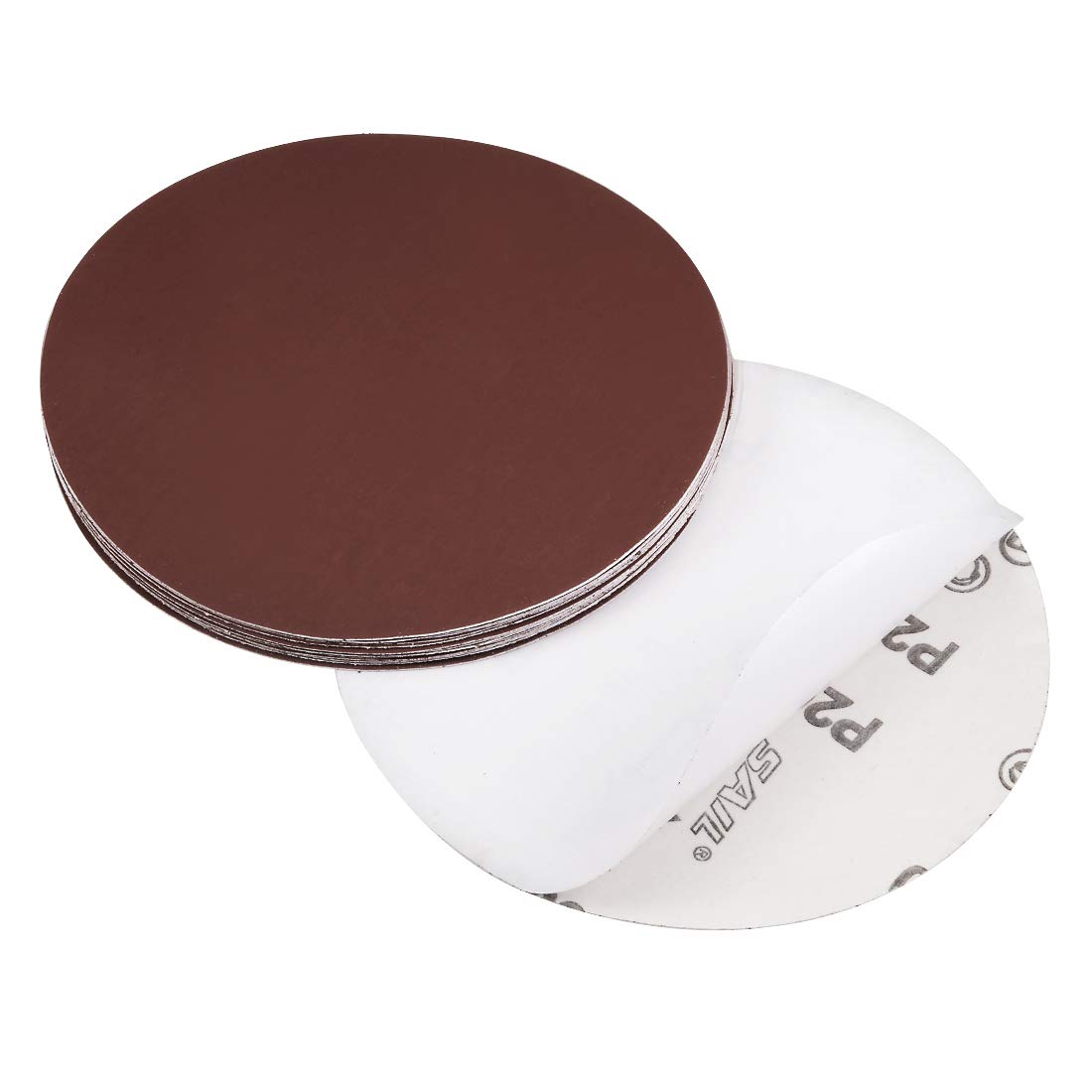 sourcing map 6" PSA Sanding Discs 2000 Grits Self Stick Aluminum Oxide Sandpaper for Random Orbital Sander Wood Metal Auto Dry Polishing 20pcs
