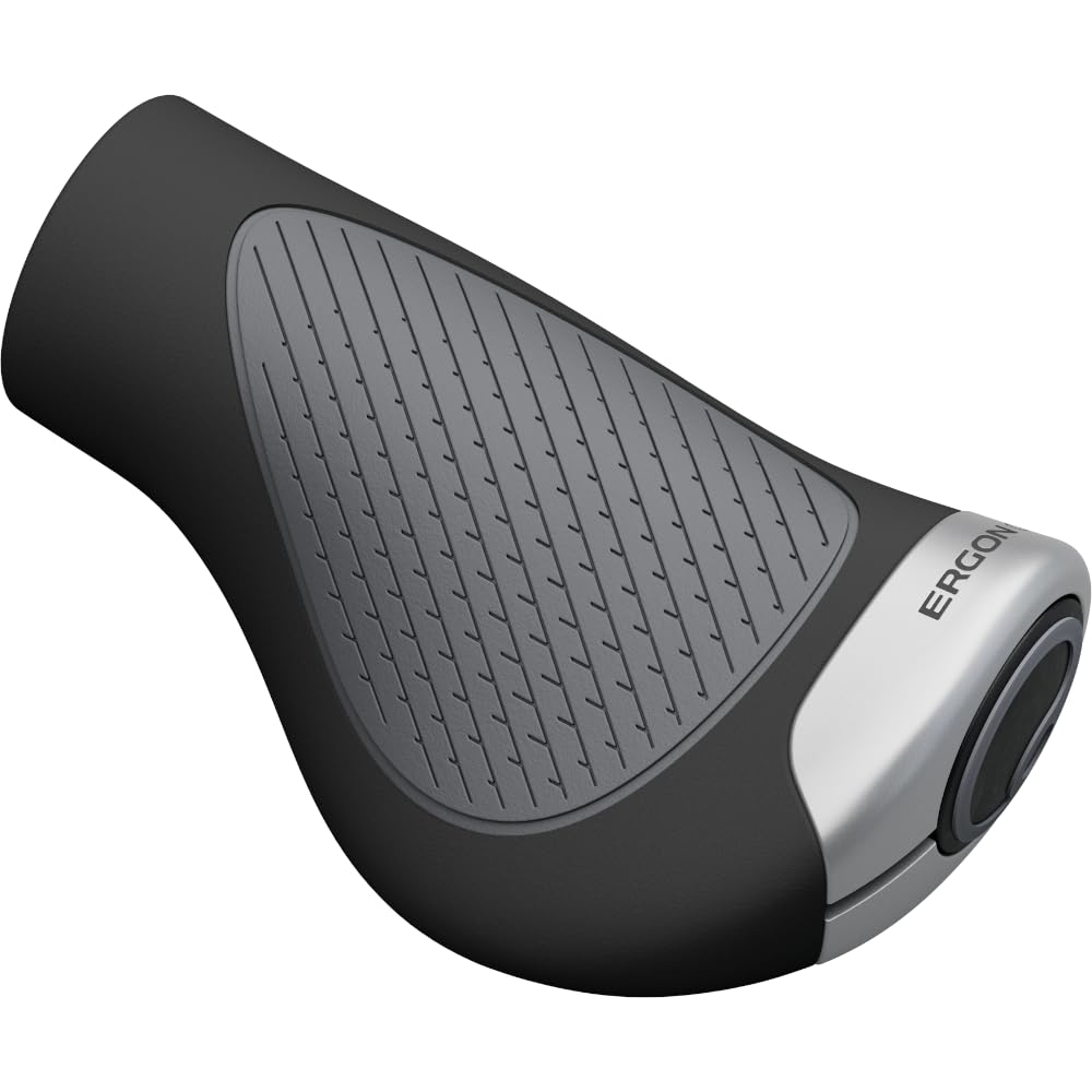 ERGON GP1 Evo Twist Shift Handlebar Grips, Black