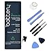 Battery+ - iPhone 5C - 3.8V 1510mAh Li-ion Replacement Battery, Free 8pcs Free Tools Kit Only for Apple iPhone 5C - 16GB 32GB 64GBModel A1532 (check on the Back of your iPhone)