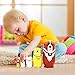 5pcs Cute Dog Nesting Dolls Handmade Wooden Russian Matryoshka Wishing Dolls Birthday for Kids Decoration