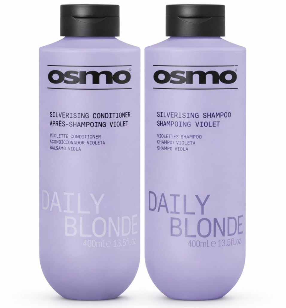 Osmo Silverising Shampoo & Conditioner 300ml Professional Home & Salon
