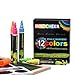 Liquid Chalk Markers 12 Pack with 60 Pcs of Multi-Size Chalkboard Labels, Reversible Tips - Non-Toxic, Odorless, Erasable by INNOCHEER