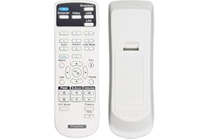 Replacement Remote Control for Epson Home Cinema 2150 2100 2000 2250 3020 8350 Powerlite 93 485W 525W 5535U EB EX EX3212 EX52
