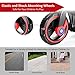 Costzon Kids Motorcycle 6V Bicycle 3 Wheels Battery Powered W/ MP3 for Boys & Girls, Children Electric Ride on (Red & Black)
