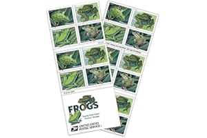 Frogs Forever Postage Stamps US First Class Postage Book of 20