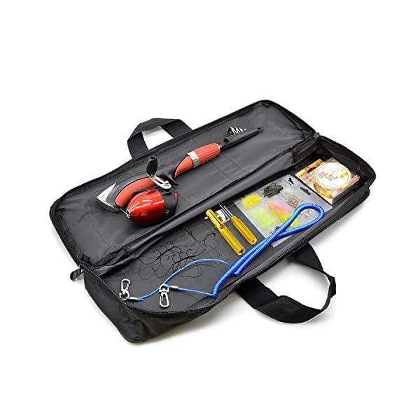 Fishing-BagFishing-Rod-BagFishing-Gear-OrganizerCarrier-Bag-Tackle-BagFreehawk-Portable-Fly-Rod-Cases-Bags-with-Double-ZippersSingle-Layer-600D-Oxford-Waterproof