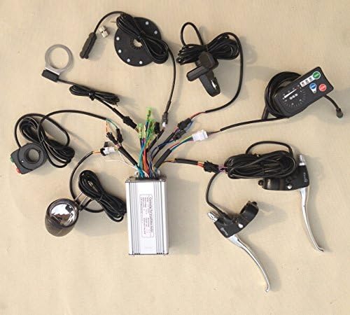 Pswpower 36V/48V 500W 6Mosfets 20A Brushless DC Sine Wave Controller with KT-LED890 LCD(AD)