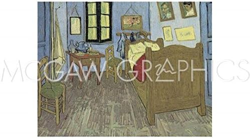 (11x14) Vincent van Gogh Bedroom at Arles Art Print Poster