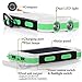 Solar Charger,Solar Power Bank 20000mAh Waterproof Portable External Battery USB Charger Built in LED light with Compass for iPad iPhone Android Cellphones (White & Green)